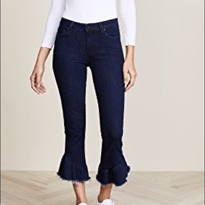 Paige Flora High-Rise Slim Jeans in Merritt